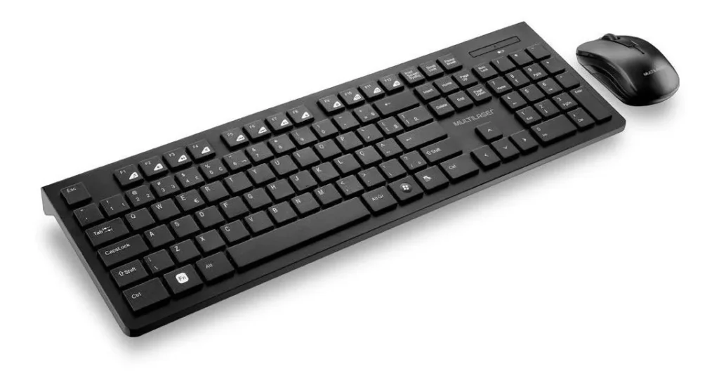 kit teclado mouse sem fio Multilaser TC212